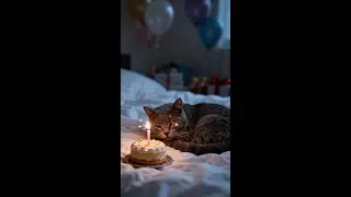 A Lonely Birthday | A Cinematic Cat Story | SweetSadMeow