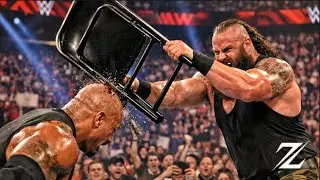 WWE 2K25 - Рок против Брауна Стромана - Полный матч WrestleMania