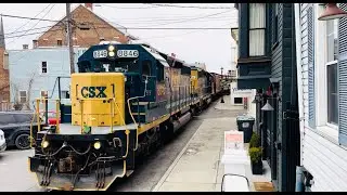 Brand New Intermodals & Street Running Trains: A Day on Former Boston & Albany Lines