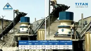 RC SERIES CONE CRUSHER, RUNNING IN KALYAN, MAHARASHTRA.
