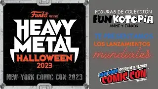 New York Comic Con 2023 Funko Pop Heavy Metal Halloween.