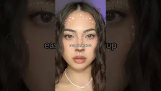 easy deer makeup 🤎 #youtubeshorts #shorts #makeup #makeuptutorial #halloween #deer #fyp