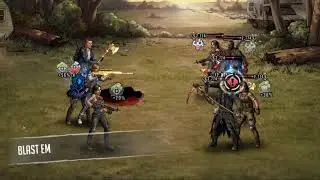 Conquest 3: 12.8 Boss Stage - The Walking Dead Road to Survival