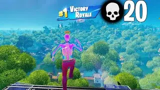 High Elimination Solo vs Squads Insane Win Gameplay Full Game Season 7 (Fortnite PC Controller)