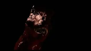 Tyrannosaurus Rex from the Jurassic Park novel.