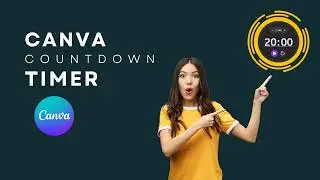 Как добавить таймер обратного отсчёта⏱ в презентации Canva [ЛЕГКИЙ урок по Canva FREE/PRO]