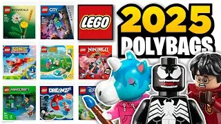 LEGO 2025 Polybags OFFICIAL Reveals & Leaks