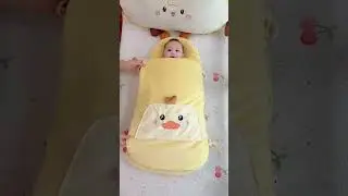 anti-startle sleeping bag is really useful! It can be used as a swaddle blanket when going out
