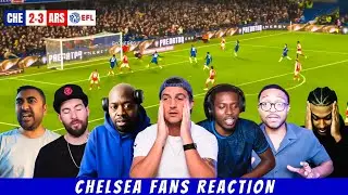 Chelsea Fans MELTDOWN😭 After 3&ndash;2 Loss to ARSENAL at Stamford Bridge 😱💔