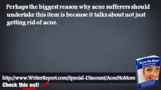 Acne No More Secrets Revealed - Acne No More Steps
