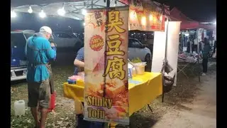 Penang Air Itam Farlim Night Market Walk