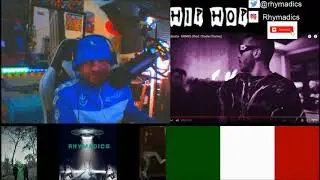Italian Rapper Reaction to  Sfera Ebbasta - BRNBQ (Prod. Charlie Charles)