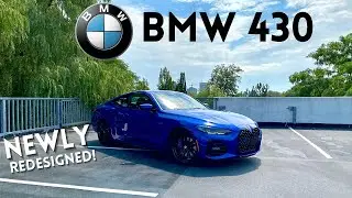 2021 BMW 4 SERIES REVIEW (430i xDrive) NEWLY REDESIGNED!
