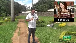 Allana Moraes e Cristiano Araújo Cemitério Parque Jardim das Palmeiras em Goiânia