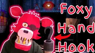 How to make foxy hand hook with cardboard | How to make captain Hook | Foxy paper mask