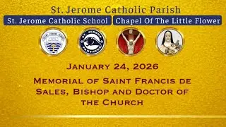 Catholic Mass Today | Daily Mass |  St. Jerome Catholic Church and School Live Stream