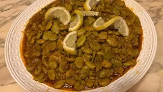 Fèves à la marocaine marinade chermoula foul mchermel