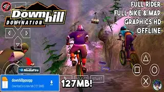 AKHIRNYA! Game Downhill PS2 Ada Di PPSSPP Android (127MB) Offline - Gameplay