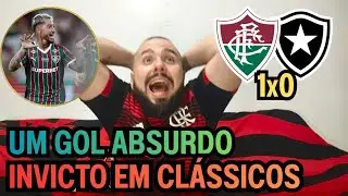 REACT MELHORES MOMENTOS FLUMINENSE 1X0 BOTAFOGO - LUCHO FAZ GOLA&Ccedil;O E FLU VENCE BOTAFOGO 