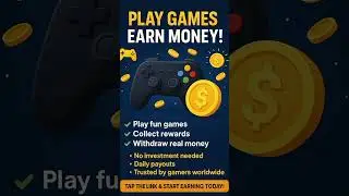 🎮💸 PLAY GAMES &bull; EARN REAL MONEY! 💸🎮