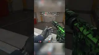 0.1 Second 1v2 Clutch Defuse #dontcheckthesound #cs2 #clutch #viralvideo #shorts #nuke #1v2