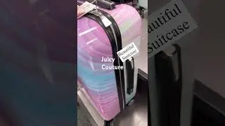 Juicy Couture suitcase Conquer the World in Style with Juicy Couture Suitcase #macys #travelbag