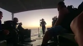 Night dive briefing by Fiona with Coconut Tree Divers