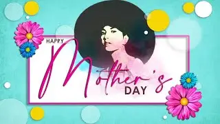 Happy Mother's Day flyer design photoshop | Flyer design in photoshop |  Flyer photoshop