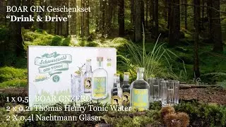GNZERO & Tonic & Nachtmann Gl&auml;ser &ndash; Exklusives Geschenkset &ndash; Edition Drink & Drive