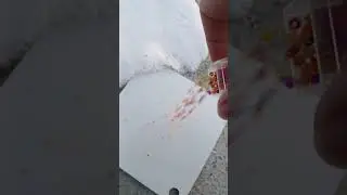 ASMR Beads in Snow ❄️ Pour&hellip; Reverse&hellip; Rewatch #beads