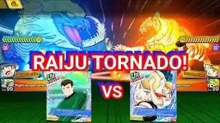 RAIJU TORNADO! HINO DF V2 VS CALLUSIAS DC. CAPTAIN TSUBASA DREAM TEAM