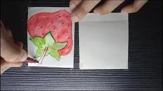 realistic strawberry drawing tutorial | how to draw a strawberry @mukta_art_craft  #arts