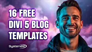 Бесплатная загрузка темы Divi 5 — 16 потрясающих шаблонов цикла блогов!