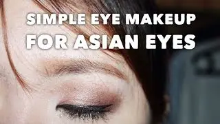 SIMPLE EYE MAKEUP FOR ASIAN EYES | EVER BILENA PINK EYESHADOW PALETTE
