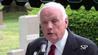 Neil Armstrong at the Wilbur Wright: Commemorative Memorial Service