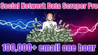 How to use Social Network Data Scraper Pro?
