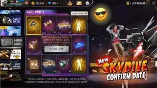 New Skydive (Confirm Date) Free Fire 🤩💥 Next Evo Valut 100% Confirm Ff || Free Fire New Event 
