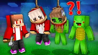 Why did FAKE Mikey and JJ Hanged Their WIFES in Minecraft ? - Maizen