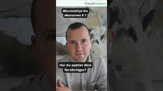 &Oslash;konomitips #7 Forsikringer #penger #&oslash;konomi #fattig #goodmindset