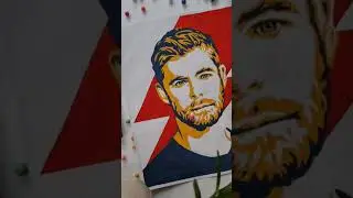 Chris Hemsworth | Thor | Vector Illustration