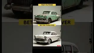 Chevrolet Bel Air 1957 Transformation #carmods  #Shorts #cartransformations