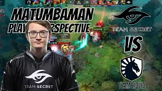 Matumbaman [Sven] Player perspective Team Secret VS Liquid -DreamLeague Season 15 DPC