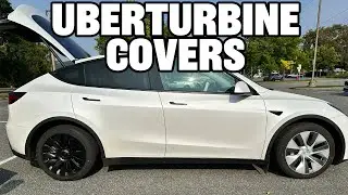 Tesla Model Y Uberturbine Wheel Covers From EVBASE!