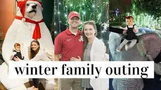 NIGHT AT THE ZOO | ZOO LIGHTS MIAMI | DAY IN THE LIFE WITH A BABY