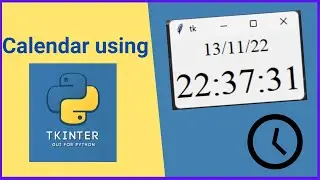 How to make a Calendar App using Python UI!