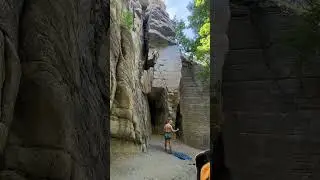 Extreme Unction 5.10a first go | Ferguson Canyon