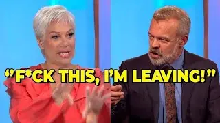Graham Norton Kicked Off Loose Women: Explosive Fiery Clash with Denise Welch Goes Viral