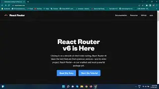 Use react-router-dom npm | Describe how to works | Create custom routes | 2022 | Part-5