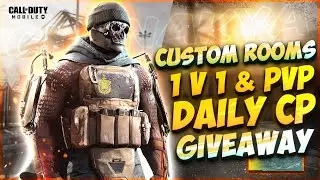 COD MOBILE LIVE &bull;1v1 & PvP CUSTOM ROOM &bull;CP GIVEAWAY WEEKLY  &bull; 80 CP WEEKLY | ROAD TO 3K