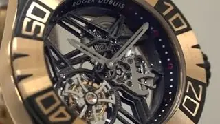 Roger Dubuis Easy Diver Skeleton Tourbillion Ref No. SED4802SQ5100S90